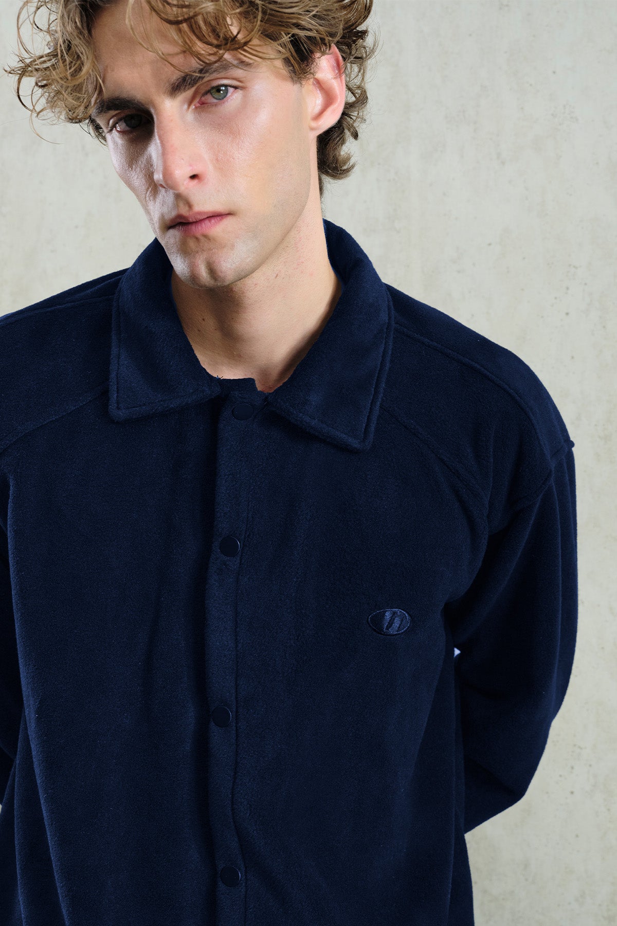 NAVY BLUE POLAR SHIRT