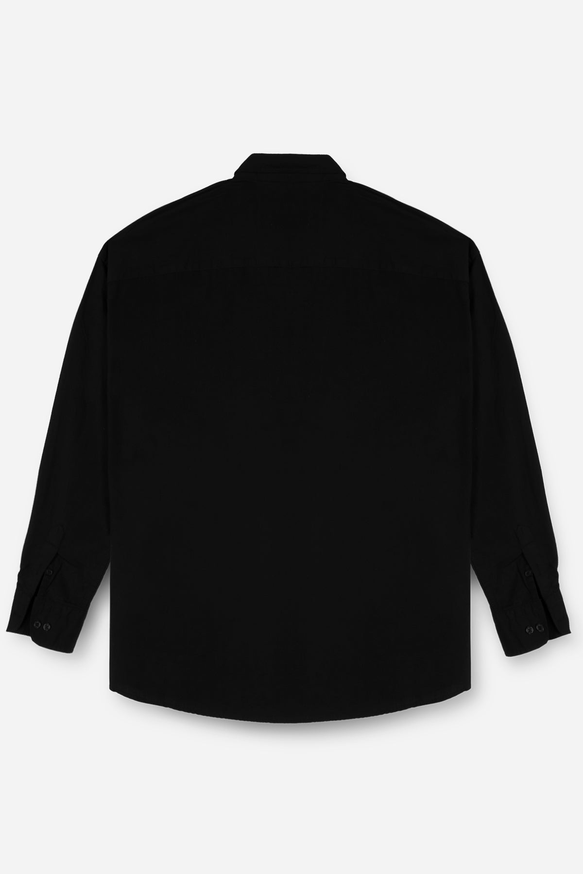 POPLİN GÖMLEK - SİYAH - GÖMLEK
