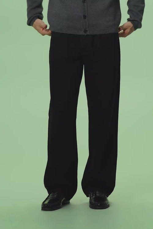 REGULAR FIT BLACK JEANS - 2