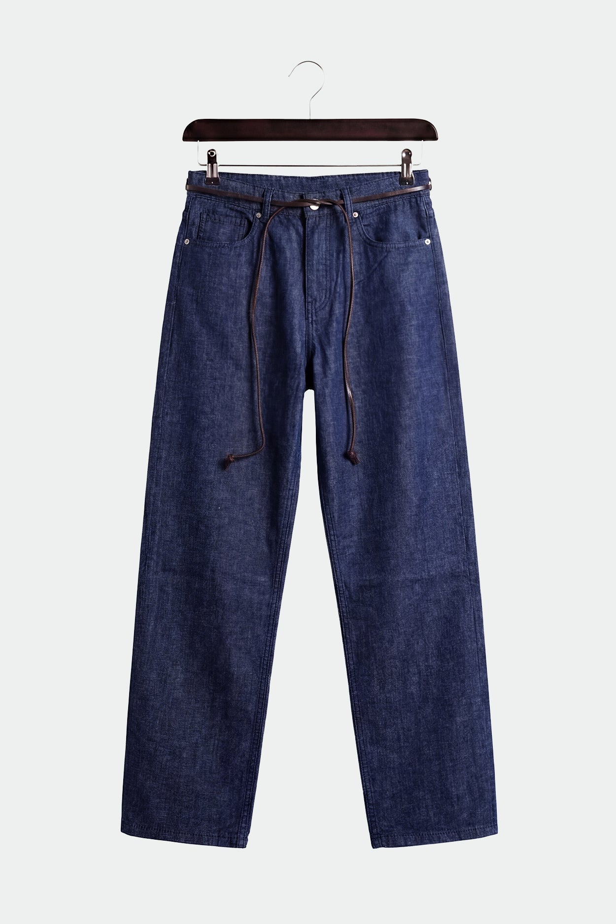 SLIM-CAST REGULAR FIT DARK BLUE JEANS