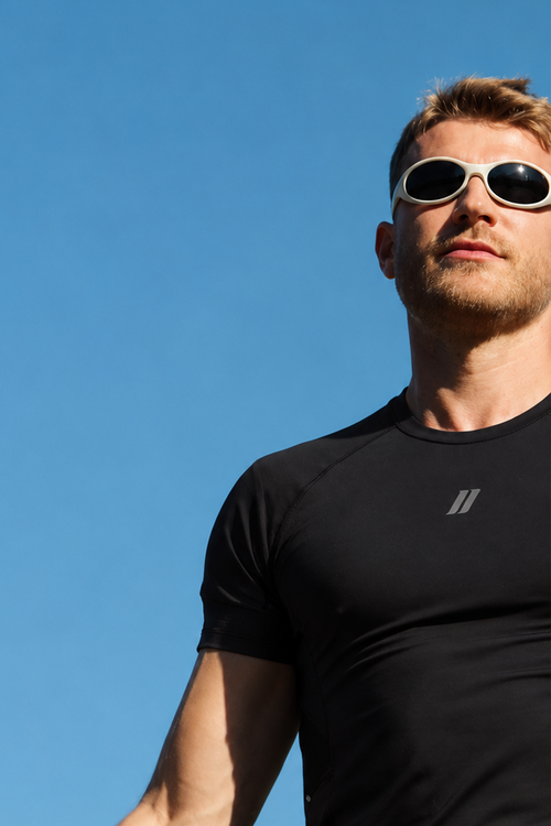 ACTIVE WEAR TECHNICAL ANTRENMAN T-SHIRT BLACK - 3