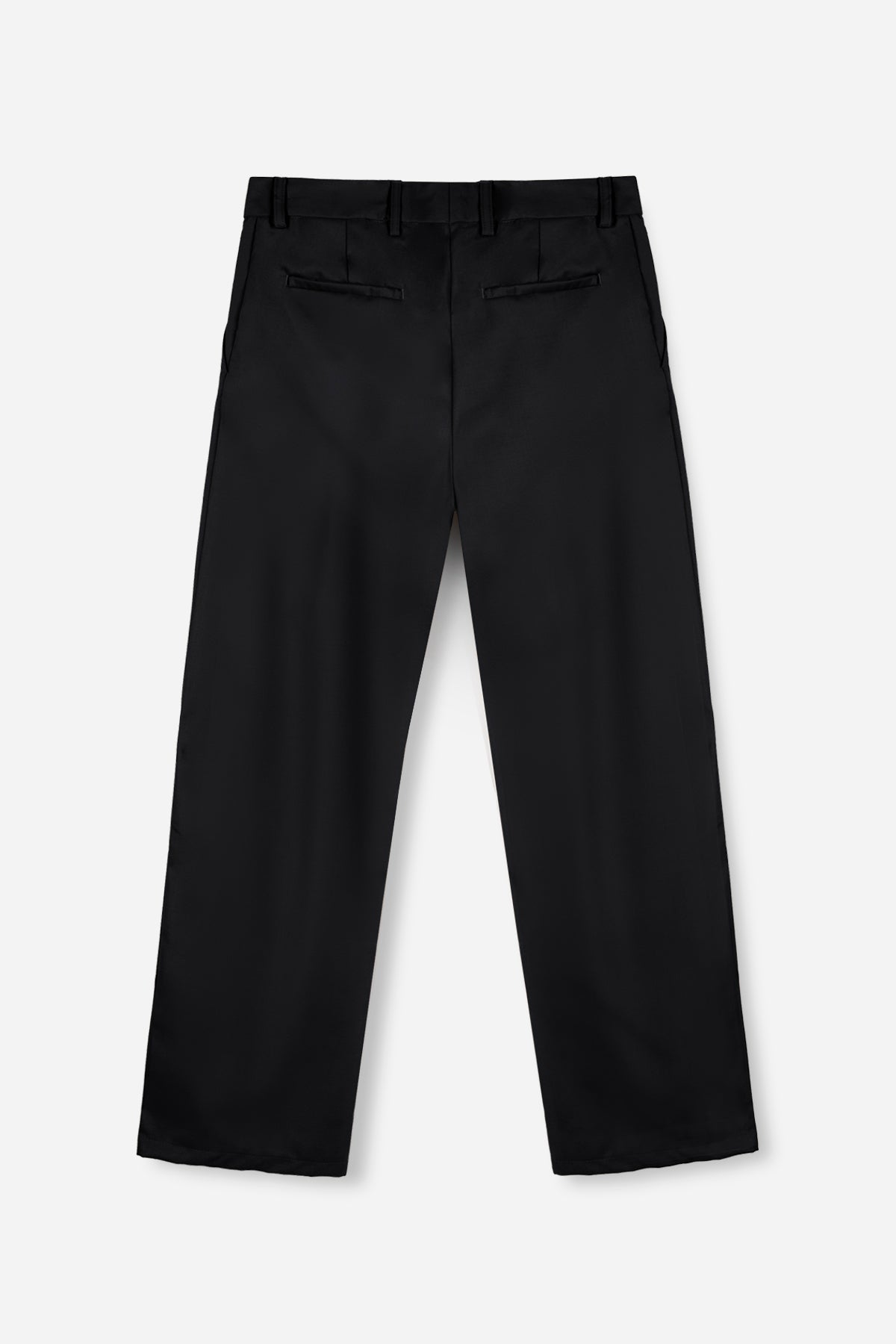 PİLİLİ PANTOLON - SİYAH - PANTOLON