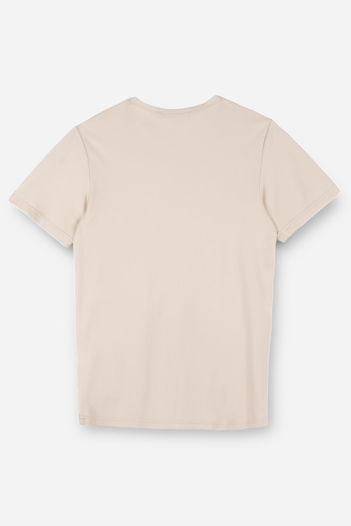 DAR KESİM T-SHIRT - BEJ - T-SHIRT