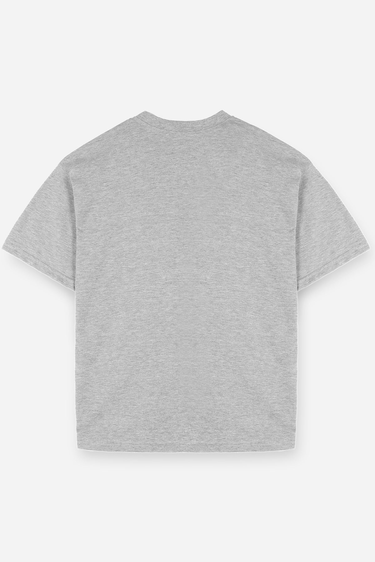 BASIC KISA KOL T-SHIRT - GRİ - T-SHIRT