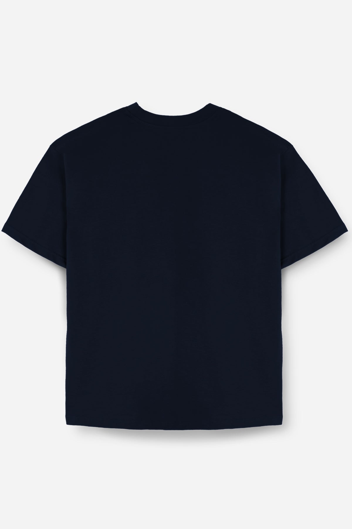 BASIC KISA KOL T-SHIRT - LACİVERT - T-SHIRT